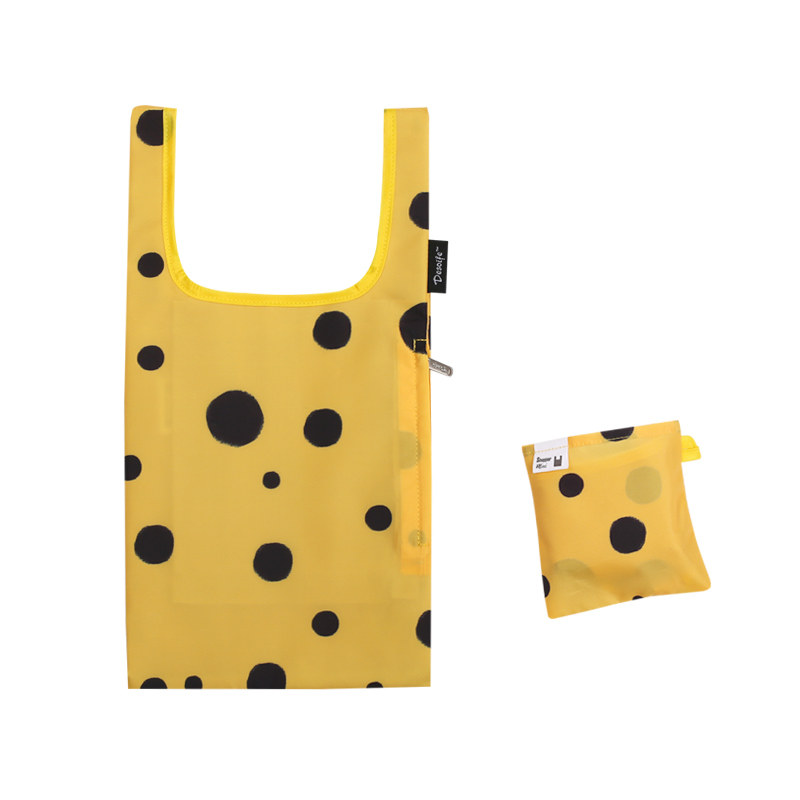 迷你折叠环保购物袋小号双层环保袋便携小手提袋收纳布袋子手拎包