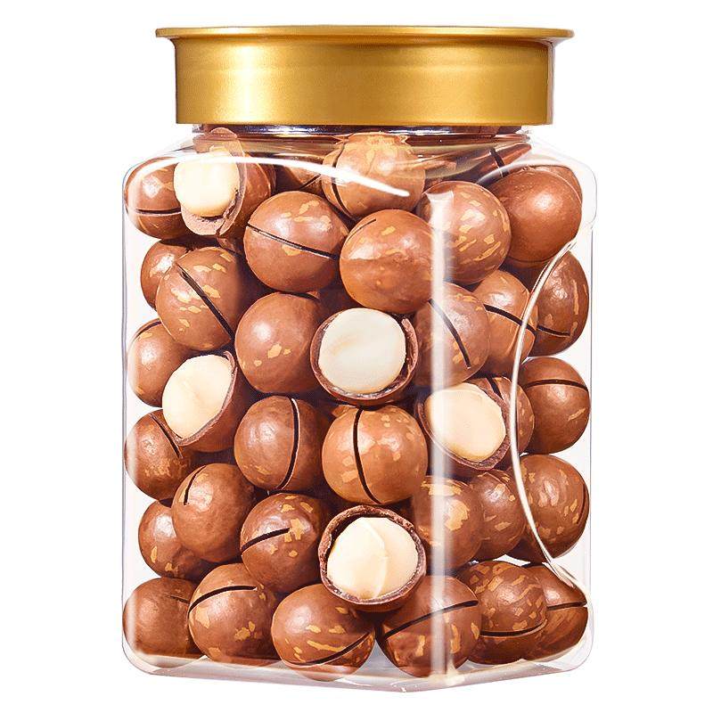 夏威夷果奶油味坚果500g罐装孕妇休闲零食干果炒货整箱批发年货