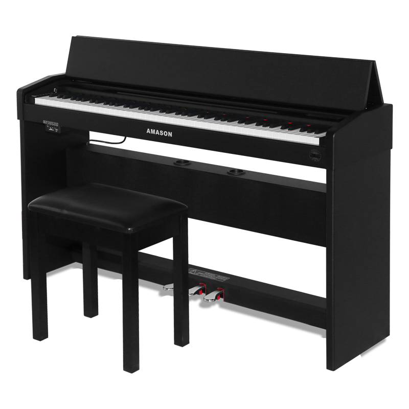 珠江艾茉森f10电钢琴88键重锤专业儿童成人初学家用电子数码钢琴