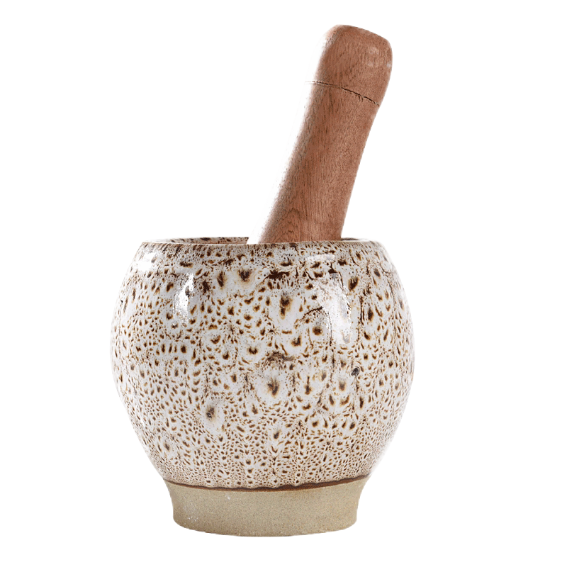 家用陶瓷蒜臼子捣蒜器蒜蓉蒜泥器压碎研磨石臼蒜臼手动砸蒜罐擂钵