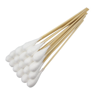 棉签20棉棒产妇用粗头cm杆大号阴专用妇科长私密大头长一次性加长