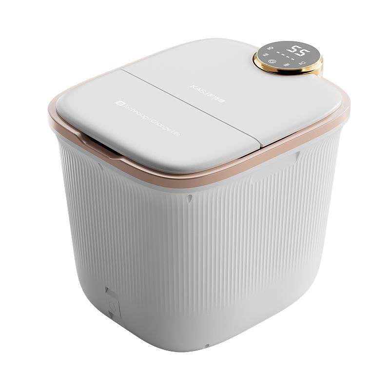 kasj凯诗捷泡脚桶电动按摩加热养生足浴盆