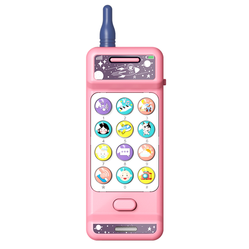 婴儿玩具大哥大手机仿真益智男孩早教13岁女孩宝宝学习音乐电话