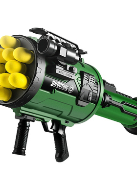 十二连发火箭炮12联可发射投掷冲击炮筒儿童男孩四连软弹枪玩具女