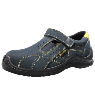 夏季透气凉鞋劳保鞋男士工作鞋女韩版潮流百搭运动休闲皮鞋男鞋子