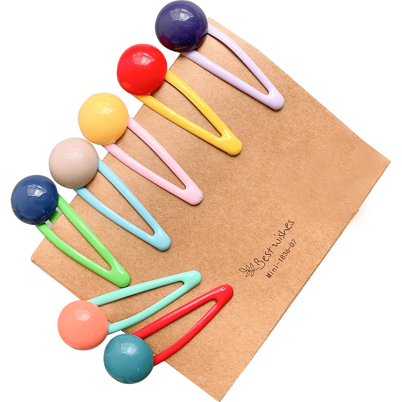 宝宝夹子头饰婴幼儿发夹不伤发可爱迷你bb夹卡碎发儿童夏季夹子女