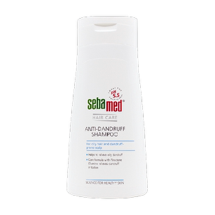 施巴德国进口去屑养护洗发露400ml舒缓温和清洁去屑弱酸洗发水液