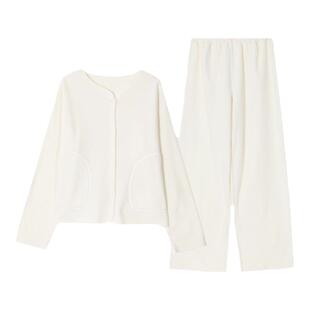 【绒暖系】安莉芳秋冬摇粒绒加厚睡衣套装本命年红色可外穿家居服