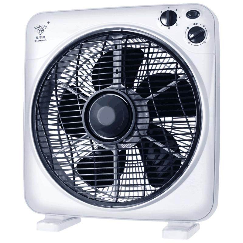 钻石牌电风扇台式家用转页扇静音台扇鸿运扇床上小风扇宿舍电扇