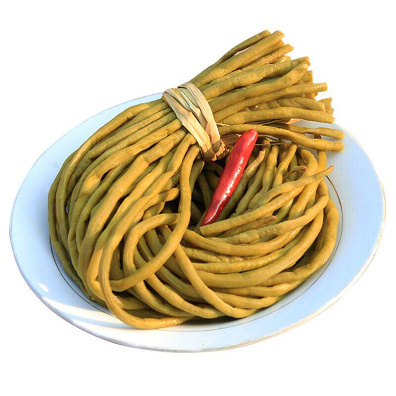 酸豆角下饭菜正宗农家自制老坛开胃菜泡豇豆腌制咸菜泡菜袋装