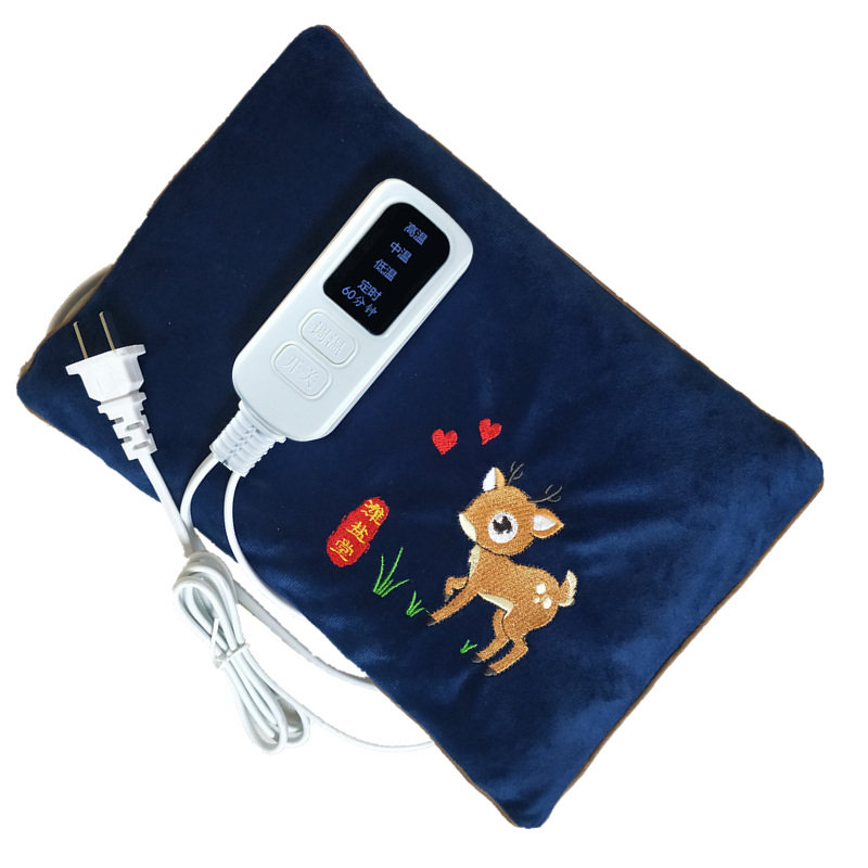 电热颈椎粗盐盐袋宫寒暖胃艾灸包电盐袋热敷理疗加热盐袋家用盐包