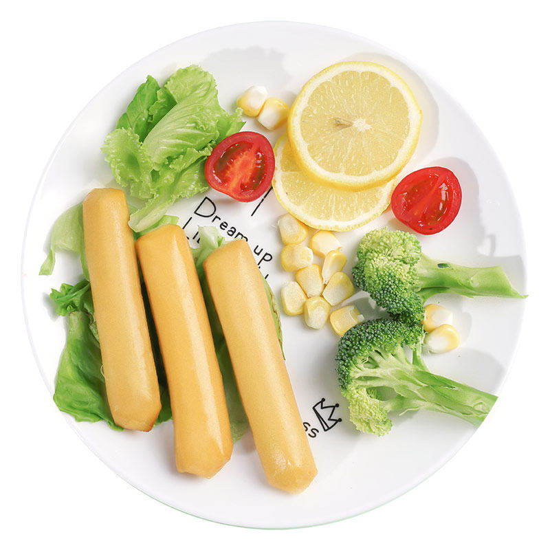 鸡肉肠健身鸡胸肉肠无淀粉健身即食低脂小零食热量解馋代餐食品