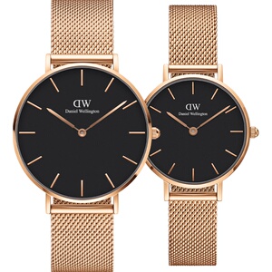 dw手表情侣表一对 男女情侣对表石英表ins风丹尼尔惠灵顿官方正品