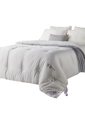 美庭家纺提花保暖被冬被芯春秋薄被子1.5米单人被子2米双人被2.2m