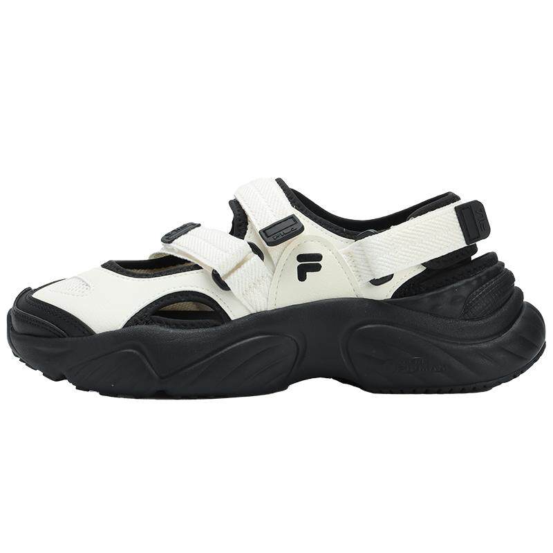 fila fusion斐乐玛丽珍凉鞋女鞋2023夏新款凉拖魔术贴海螺沙滩鞋 550