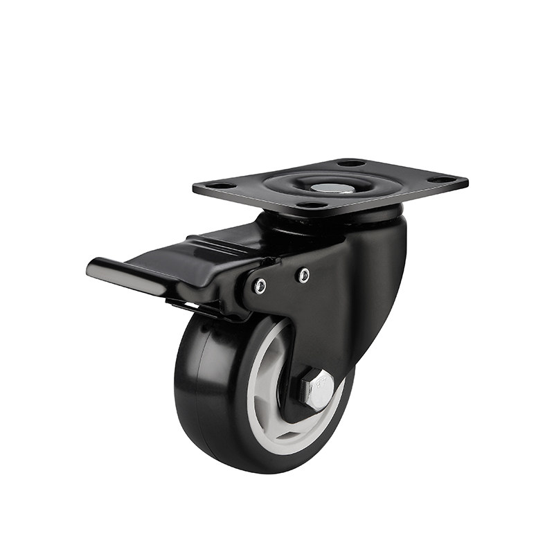重型万向轮轮子静音滚轮脚轮转向轮滑轮载重小推车带刹车小轮子