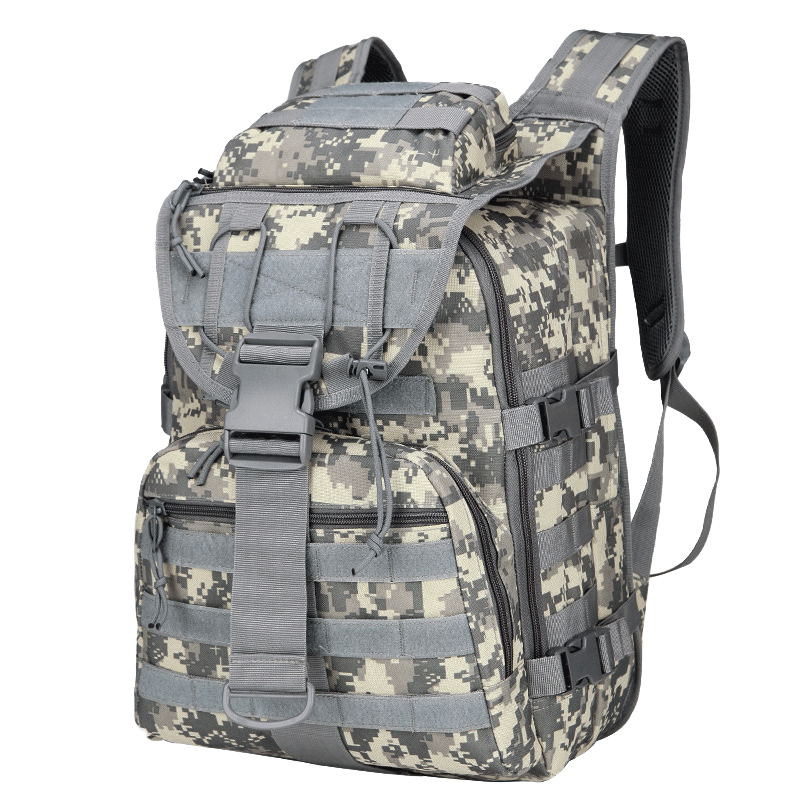 户外07迷彩战术双肩军用背包特种兵单兵特战背囊多功能防水登山包