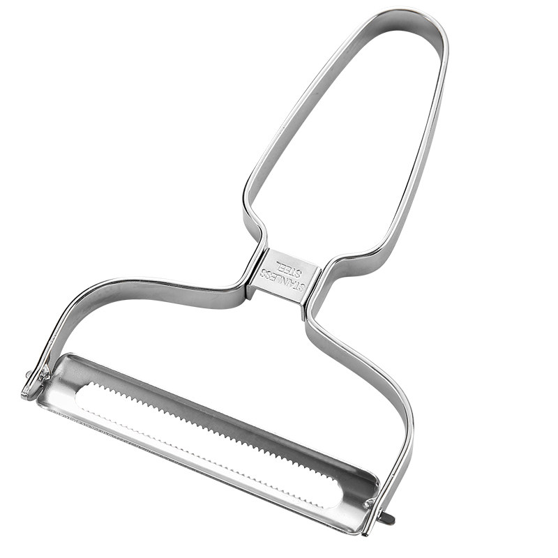 雪碧萝卜削皮削片神器不锈钢厨房削土豆工具黄瓜切片器宽口刨片器