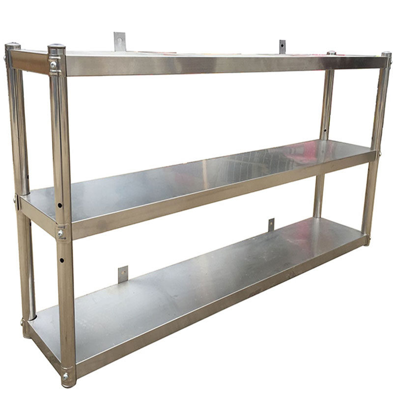 【最新折扣价41.4元】不锈钢吊架壁挂式上墙架置物架厨房微波炉上墙架