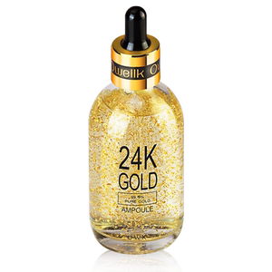 欧华蔻24k黄金精华液金箔玻尿酸面部精华收缩毛孔补水保湿正品女