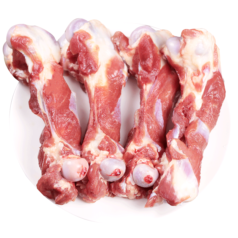 羊棒骨新鲜内蒙古羊骨头吸骨髓煲汤骨羊腿羊汤骨羊筒骨2斤买1送1