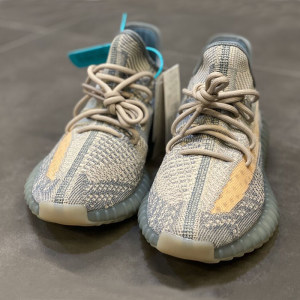 椰子350男鞋真爆正版精灵蓝黑生胶黑白满天星冰蓝运动休闲潮女鞋