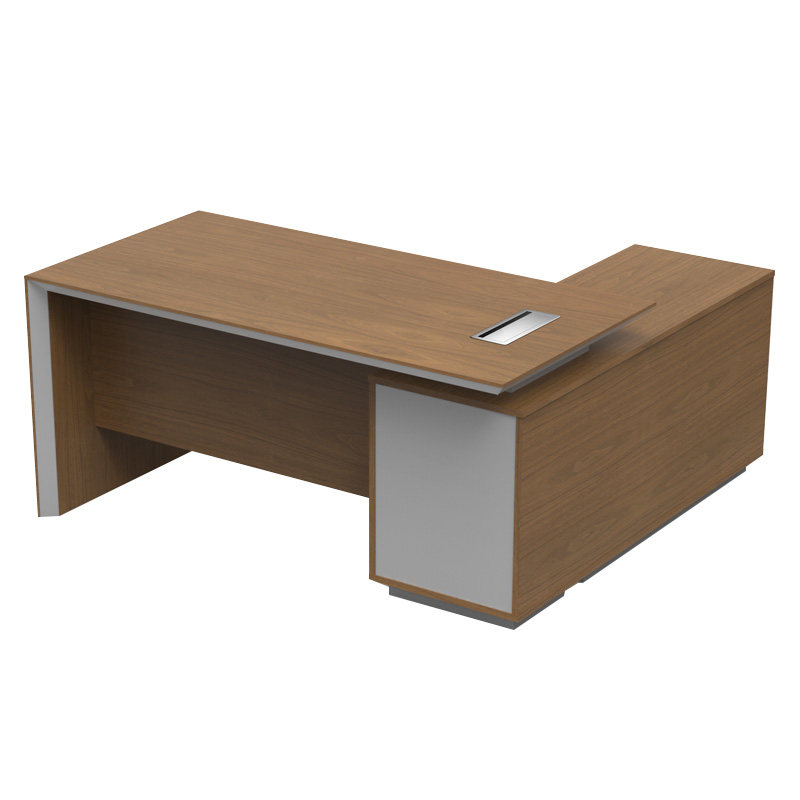 圣奥主管经理办公桌老板桌总裁桌简约现代办公家具中大班台单人桌