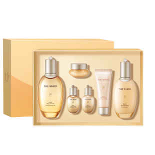 【官方正品】Whoo后拱辰享紧塑水乳套装礼盒护肤6件套