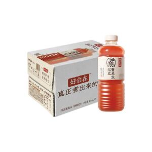 【蜜蜂零食节】元气森林好自在红豆薏米水900ml*12瓶