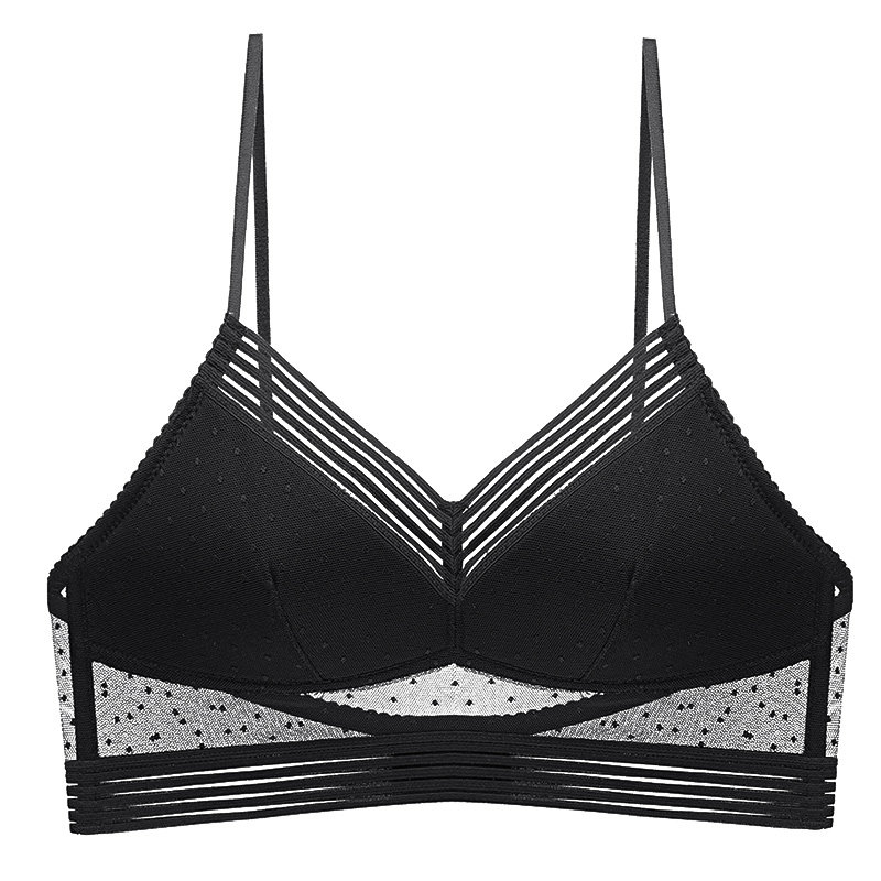 u型美背内衣女夏薄款小胸吊带无钢圈大露背文胸罩新款2020新爆款