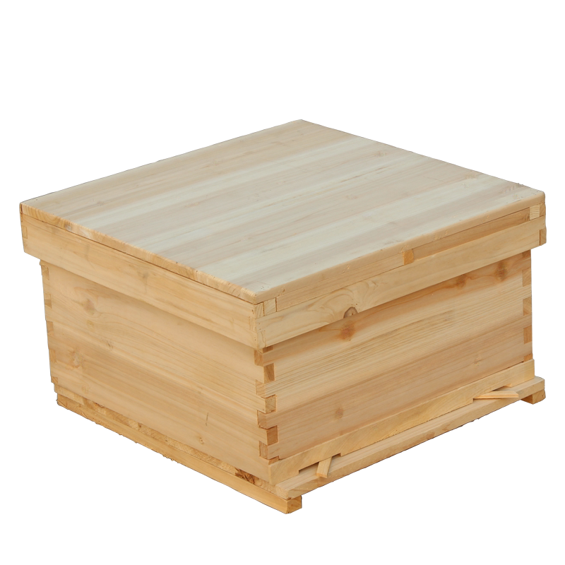 中蜂蜂箱双王箱养蜂育蜂诱蜂专用工具十四框杉木标准蜜蜂箱可批发