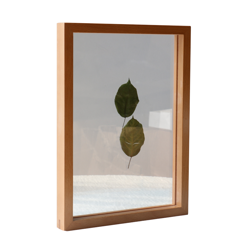 创意diy像框摆台立体相框中空a4双面玻璃植物标本框画框挂墙定制