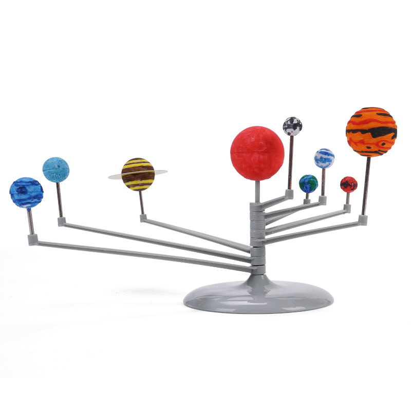 小学生太阳系行星模型玩具z模拟器天体可旋转儿童幼儿园科学实验