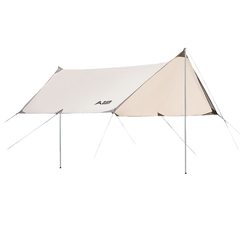 北山狼户外天幕帐篷野外露营便携防晒六角牛津布遮阳野营野餐野炊