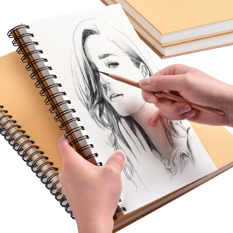 素描本8k速写本手绘初学者a4绘画16k画册美术生专用成年八开空白学生