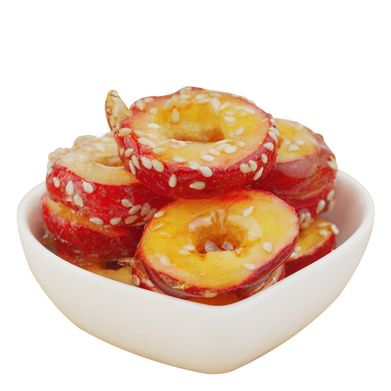 沂蒙公社冰糖山楂片老北京特产冰糖葫芦山楂圈脆片200g冻干小零食