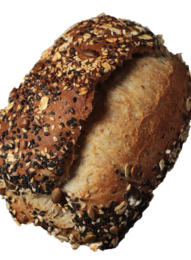 清晨里 德式谷物硬欧面包黑麦粗粮营养代餐饱腹主食健身无蔗糖