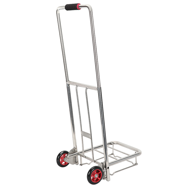 折叠手拉车购物车买菜车小拉车拉杆车载重王车便携不锈钢搬运拉货