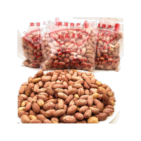 天津特产200g*5袋武清黄花店狗屁果仁五香熟花生米老味正宗廉海权