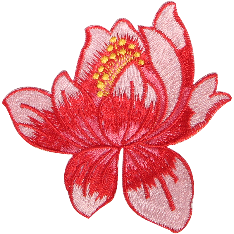 时尚大号刺绣花朵布贴装饰补丁贴花图案衣服破洞补贴无痕修复贴布