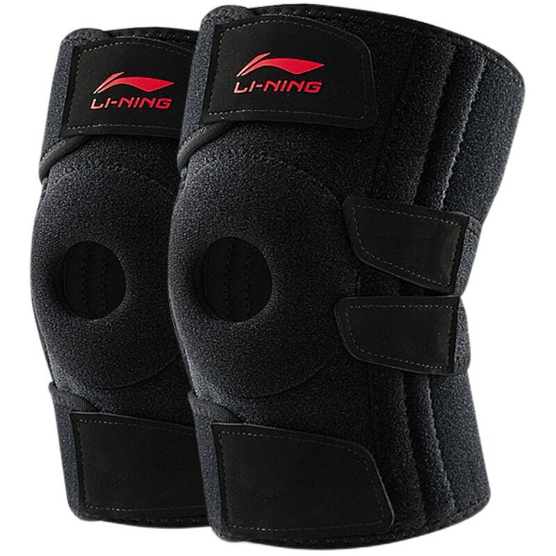 李宁护膝运动男膝盖关节护套半月板跑步男羽毛球排球足球专用护具
