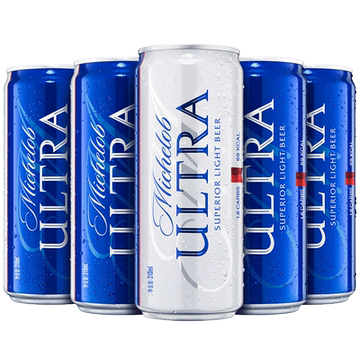 1罐仅1个苹果的卡路里:百威 米凯罗 小麦啤酒 310mlx24听 券后79元