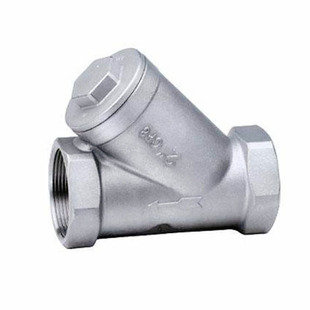 盼特304不锈钢丝扣y型过滤器y11w内螺纹316l内丝排污阀4分6分新款