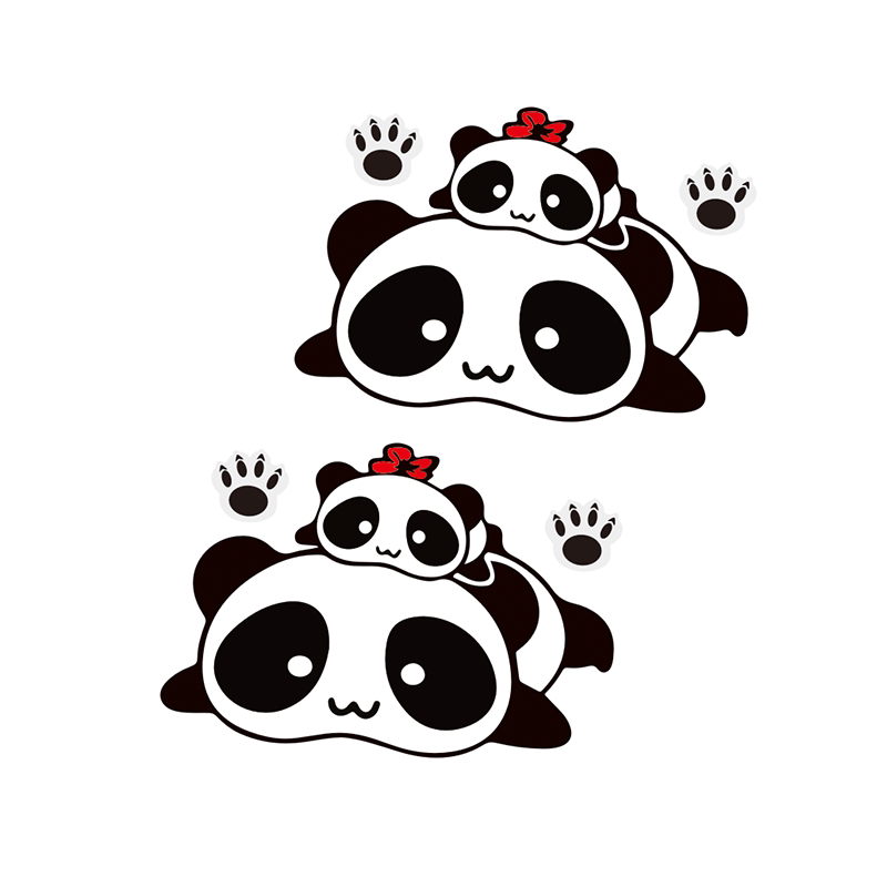 遮盖划痕车贴防水贴花卡通贴画汽车装饰个性车身创意遮挡疤痕贴纸