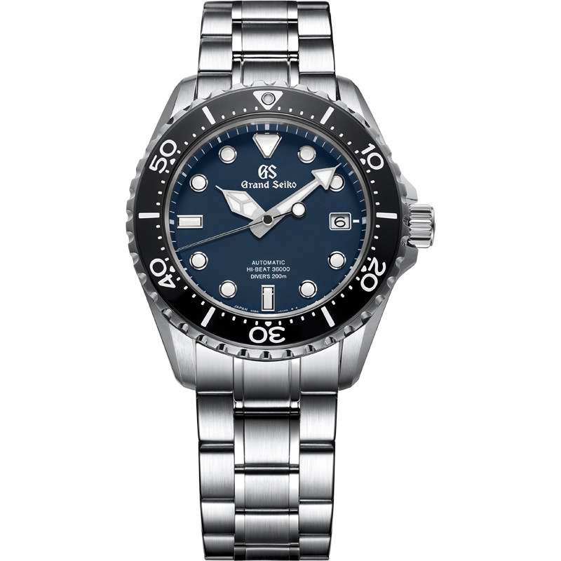 grandseiko冠蓝狮大精工gs官方直营机械潜水运动钢带男表sbgh289g
