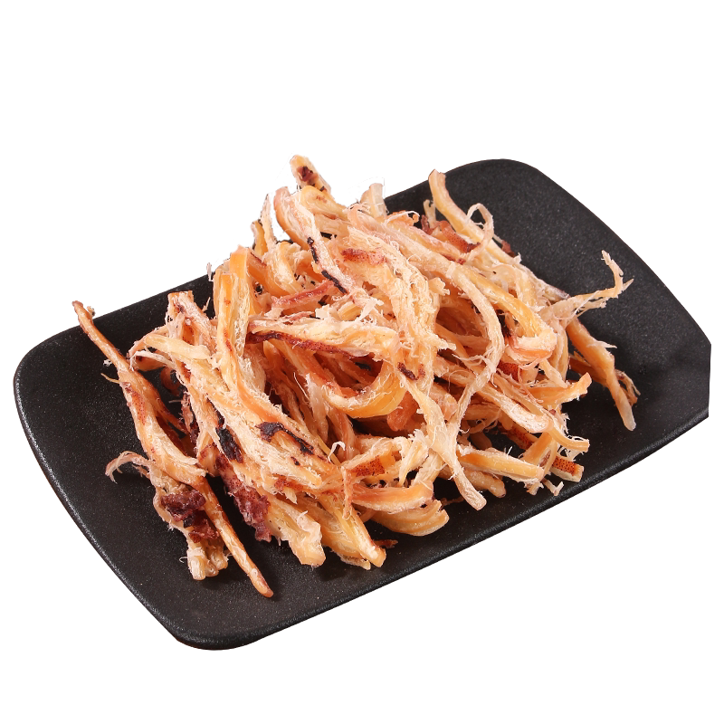喵游记鱿鱼丝即食海鲜小吃舟山特产鱿鱼片休闲海味零食手撕鱿鱼干