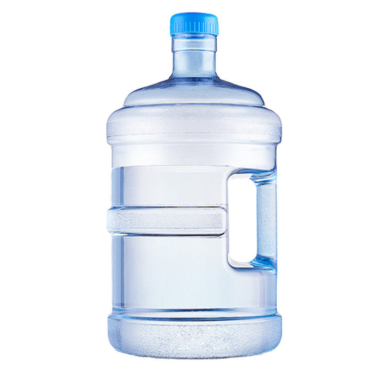 7.5升l纯净水桶装水空水桶5升l小号带家用塑料加装水龙头大加手提