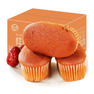 凯利来红枣蛋糕手撕小面包吐司营养早餐枣泥蒸蛋糕点休闲零食整箱