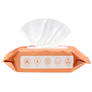 木植湿巾女性护理湿巾纸孕产妇户外出差卫生清洁30抽3包