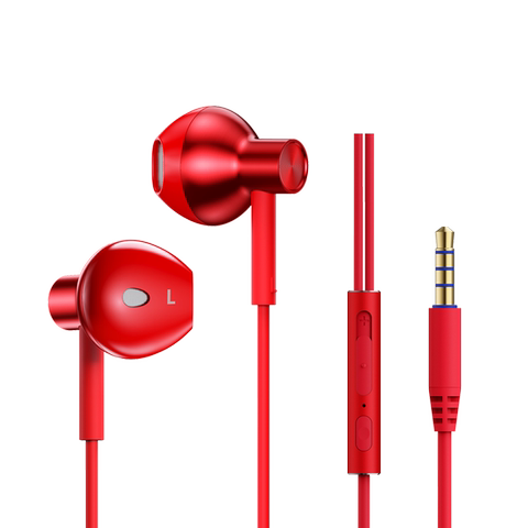 降噪杜比重低音适用华为耳机入耳式有线荣耀手机耳机全民k歌荣耀v30